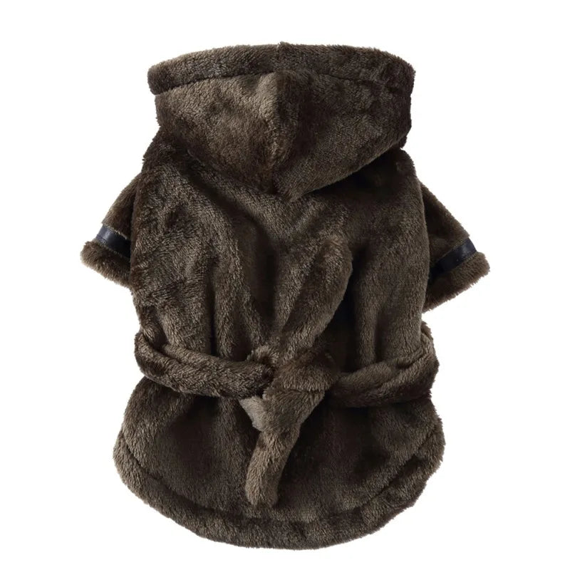 Dog Towel Pajama With Hood – Luxurious Comfort & Quick-Drying Absorption!
