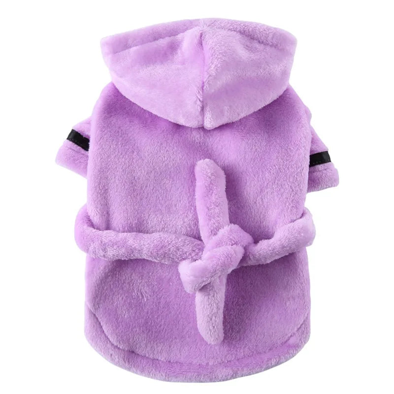 Dog Towel Pajama With Hood – Luxurious Comfort & Quick-Drying Absorption!