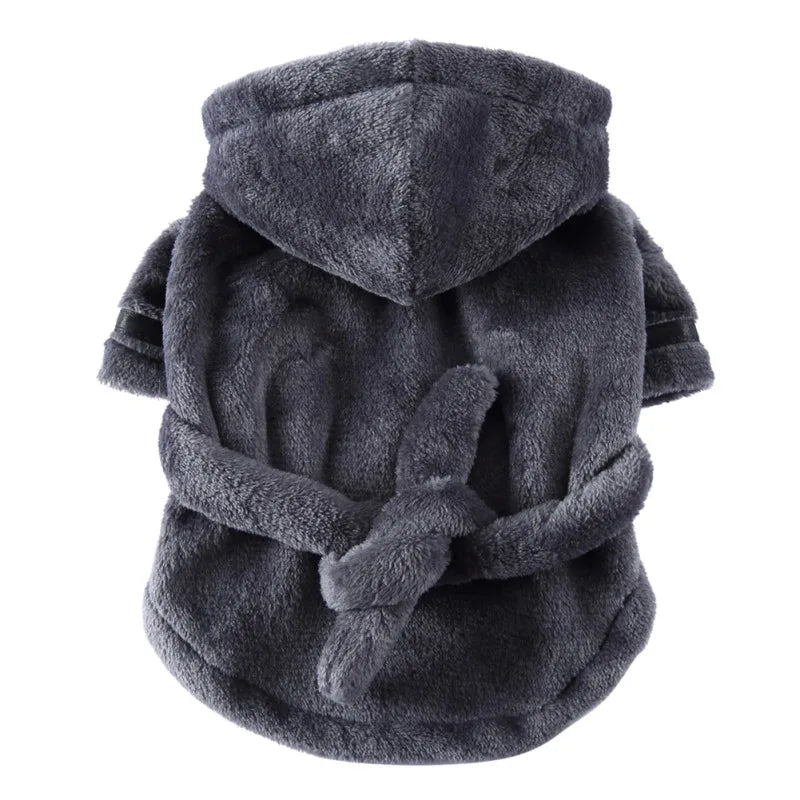 Dog Towel Pajama With Hood – Luxurious Comfort & Quick-Drying Absorption!