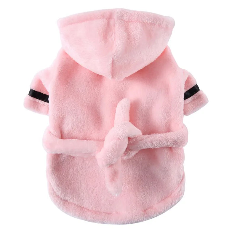 Dog Towel Pajama With Hood – Luxurious Comfort & Quick-Drying Absorption!