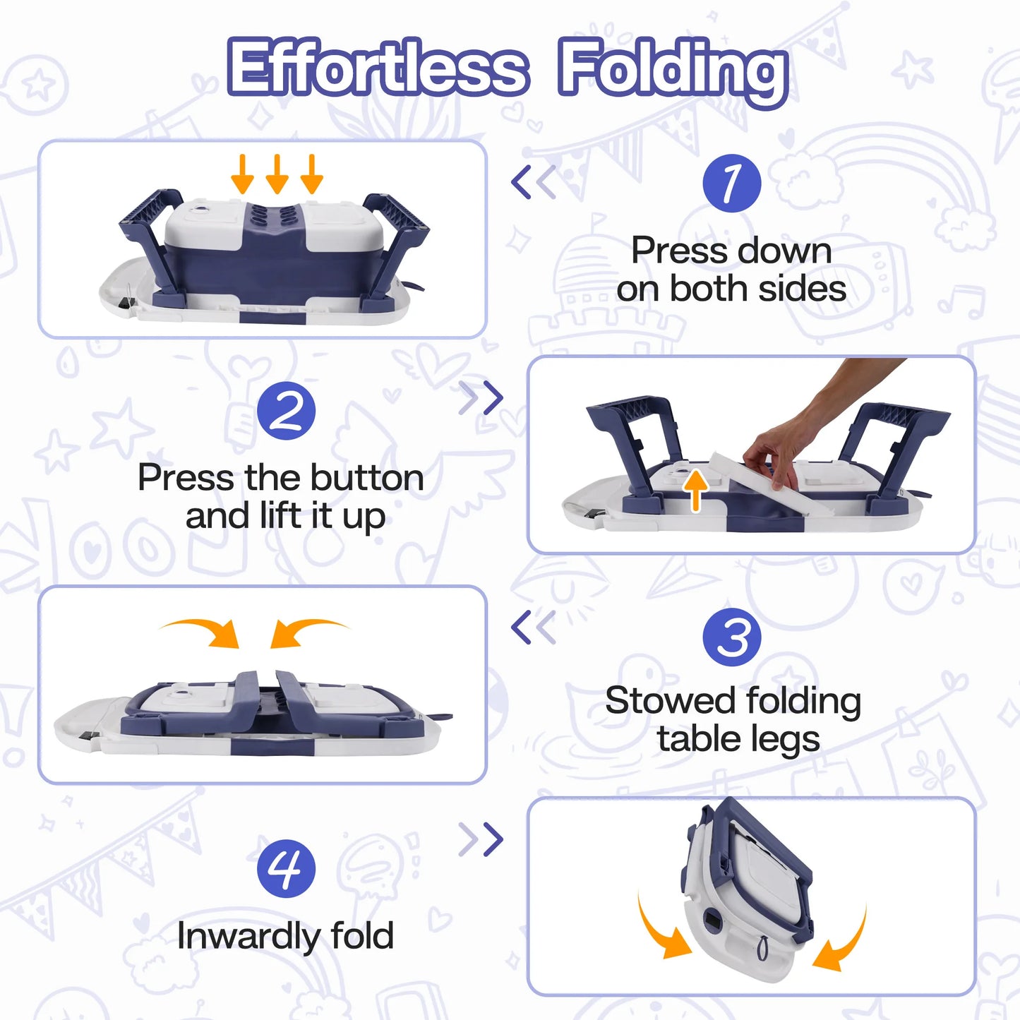 Foldable Baby Bathtub