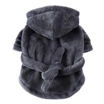 Dog Towel Pajama With Hood – Luxurious Comfort & Quick-Drying Absorption!
