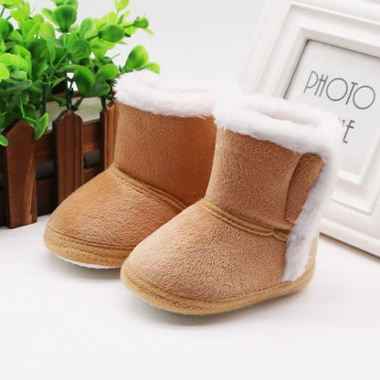 Baby Boots (0-6 months) – Cozy, Stylish & Safe for Little Feet!