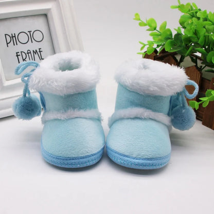 Baby Boots (0-6 months) – Cozy, Stylish & Safe for Little Feet!