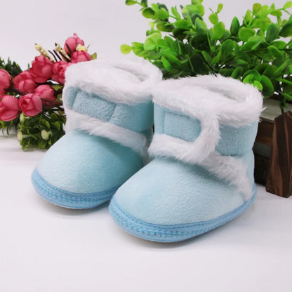 Baby Boots (0-6 months) – Cozy, Stylish & Safe for Little Feet!