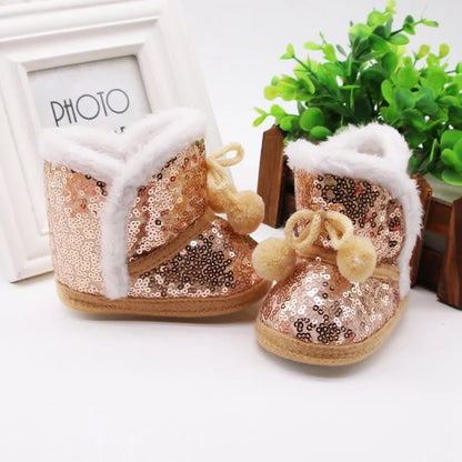 Baby Boots (0-6 months) – Cozy, Stylish & Safe for Little Feet!