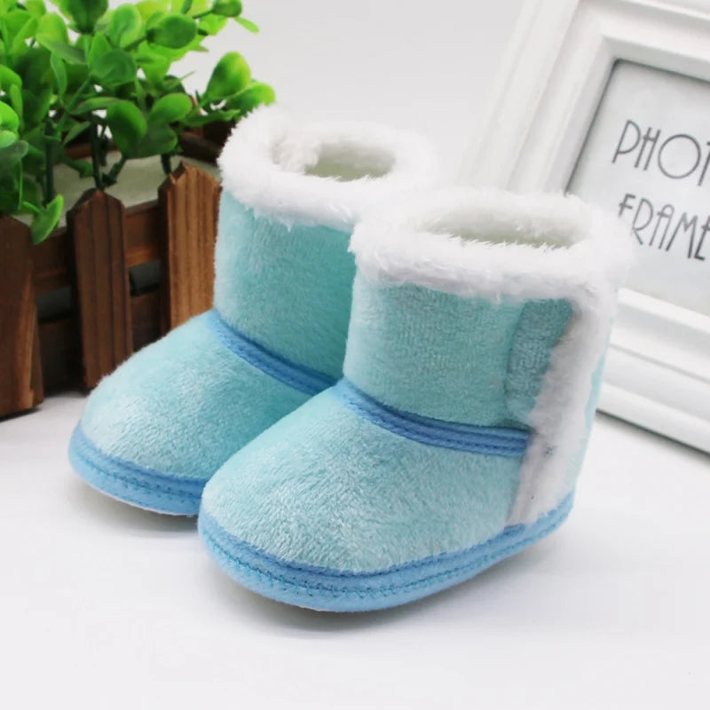 Baby Boots (0-6 months) – Cozy, Stylish & Safe for Little Feet!