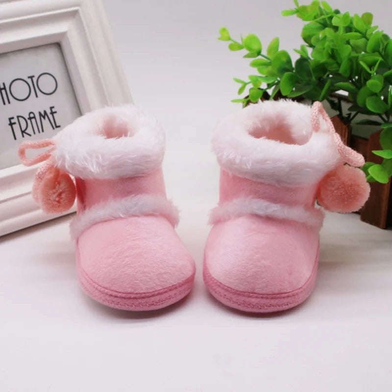 Baby Boots (0-6 months) – Cozy, Stylish & Safe for Little Feet!