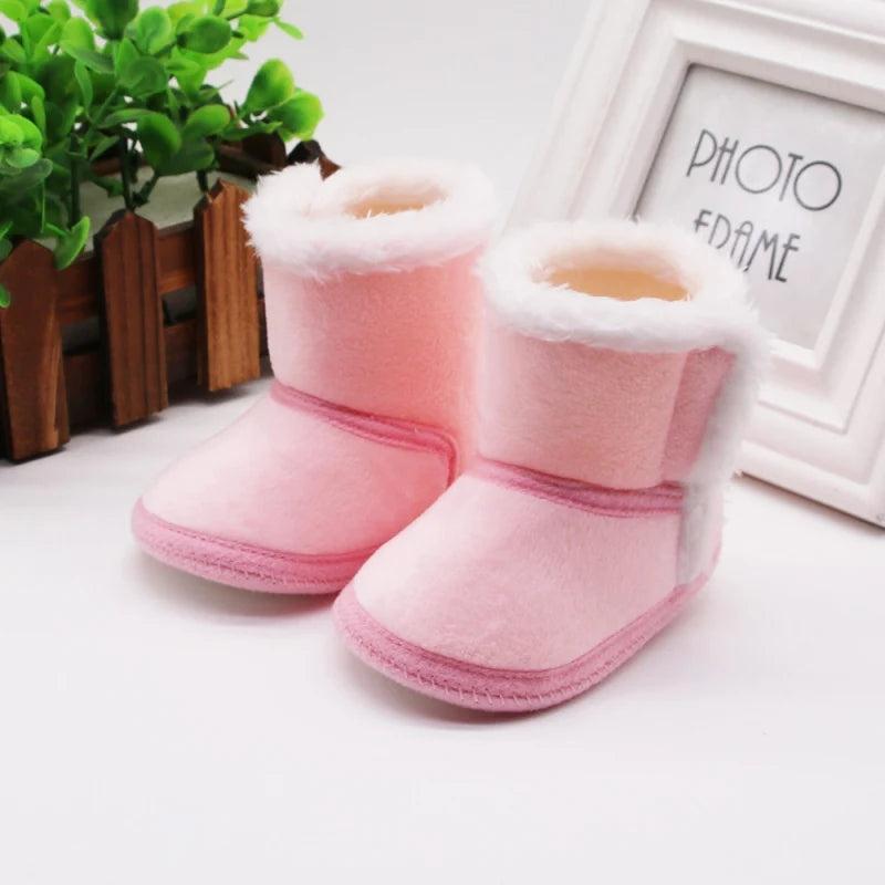 Baby Boots (0-6 months) – Cozy, Stylish & Safe for Little Feet!