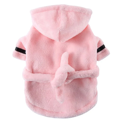 Dog Towel Pajama With Hood – Luxurious Comfort & Quick-Drying Absorption!