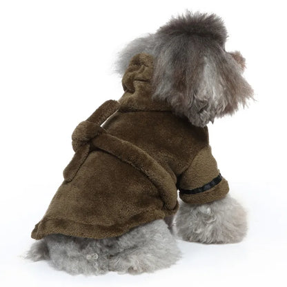 Dog Towel Pajama With Hood – Luxurious Comfort & Quick-Drying Absorption!
