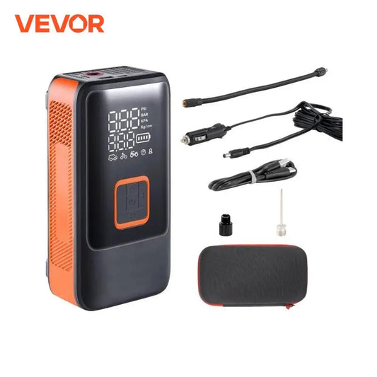 Portable Dual-Cylinder Tire Inflator - Never get caught with low tire pressure again!